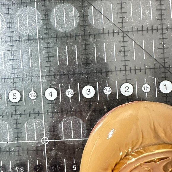 Tory Burch Caroline Women Size 8M Brown Patent Leather Elastic Ballet Flat Shoes - Picture 12 of 12